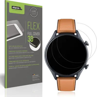 Produktbild von 2x Full Cover Schutzfolie matt für Motsfit Smartwatch 1.56 Zoll Panzerfolie Anti-Shock