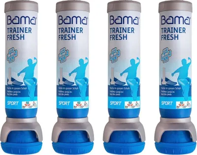 Produktbild von Bama Trainer Fresh Schuh-Erfrischer, Deodorant - 4x 100 ml