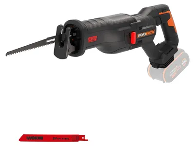 Produktbild von WORX WX516.9 Akku-Säbelsäge 20V, ohne Akku & Ladegerät, LED Licht