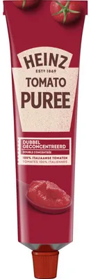 Produktbild von Heinz Tomatenpüree 130 g – Hochwertiges Tomatenmark für Saucen & Gerichte