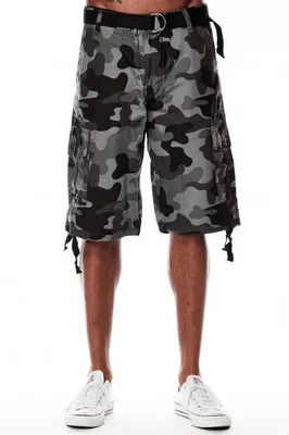 Immagine prodotto di Pantaloncini Southpole Cargo Uomo Grigio Profondo Nero 9001-3345 - 40