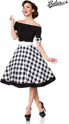 Produktbild von Belsira schulterfreies Swing-Kleid