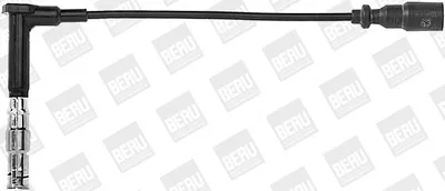 Produktbild von BorgWarner (BERU) ZEF642 Zündkabelsatz Zündleitungssatz passend für MERCEDES-BENZ Stufenheck (W124) C-Klasse Limousine (W202) W124 T-modell (S124)