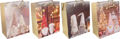 Image de Sac cadeau S 23x18x10 cm NOËL