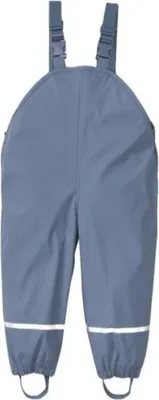 Produktbild von Kinder Regenlatzhose Regenhose wasserdichte Atmungsaktiv Buddelhose Matschhose mit Hosenträgern für Mädchen Jungen-98/104