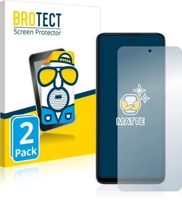 Produktbild von 2x BROTECT Schutzfolie für Xiaomi Redmi Note 12 Displayschutz Displayschutzfolie Folie Matt Entspiegelungsfolie