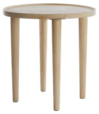 Image de Table d'appoint Light & Living QIANO en bois de mangue naturel – Ø49x49 cm