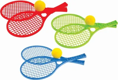 Immagine prodotto di Racchette da tennis con pallina morbida, set misto - 3toysm