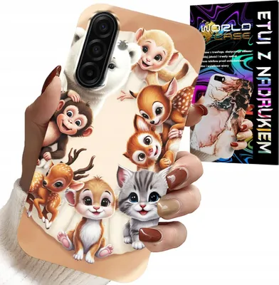Zdjęcie produktu dla Etui Do Samsung Galaxy A17 5G - Plecki Dla Dzieci W Zwierzęta Leśne Case