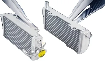 Image de Radiateur en aluminium pour TM Racing 300, ajustement précis pour les modèles 2019-2021, capacité de refroidissement améliorée, construction durable