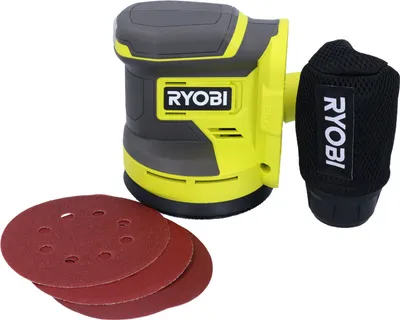 Zdjęcie produktu dla RYOBI RROS18-0 akumulatorowa szlifierka oscylacyjna solo 18 V 125 mm ( 5133005393 ) - bez akumulatora, bez ładowarki