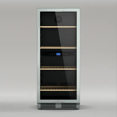 Produktbild von Weinkühlschrank Les Petits Champs 149 Flaschen - freistehend - 325 L - 5 bis 20°C - Silber