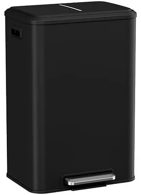 Imagen del producto de Cubo de basura de 40 litros, cubo de residuos para la cocina con cubo interior, color