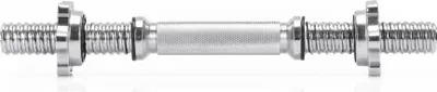 Produktbild von ACTIGET Kurzhantelstange 36 cm für Ø 28 mm Hanteln, Hantelstange 36 cm Länge mit Sternverschlüssen