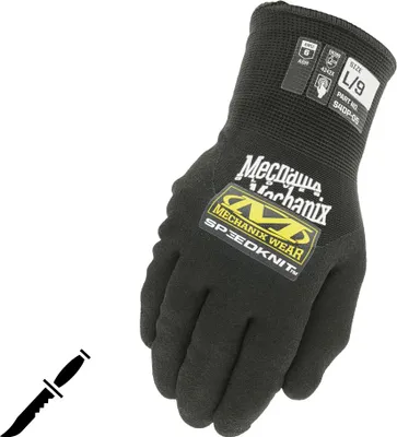 Produktbild von Mechanix SpeedKnit Thermal S4DP-05 Thermohandschuh : Schwarz L