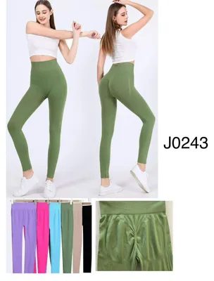 Immagine prodotto di Donna Palestra Fitness Leggings Sportleggings Jogging Sport Bottoms Donne Yoga Onesize Viola
