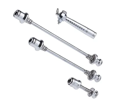 Produktbild von Schnellspann-Achsen-Set mit Schnellspannhebel - silber