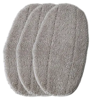Produktbild von 3x Wischbezug Nachfüllung passend für Leifheit Cleantenso Mop Dampfreiniger Tuch Waschbar.