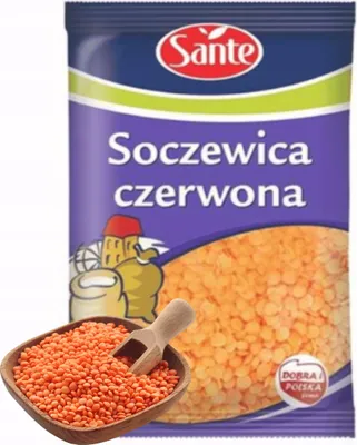 Obrázek produktu pro San Soczewica czerwona 350 g