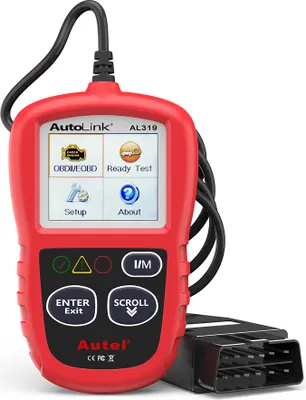 Produktbild von Autel AL319 kfz-Diagnosegerät obd2 Scanner Diagnose Deutsch Diagnoseinstrument mit Funktionen Fehlercode lesen und löschen