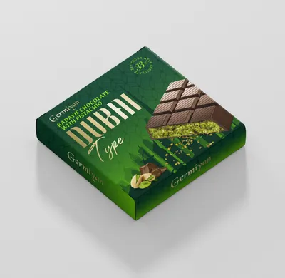 Produktbild von Dubai Schokolade Mit Pistazien 100G