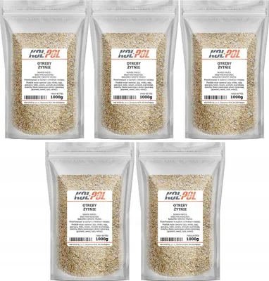 Zdjęcie produktu dla OTRĘBY ŻYTNIE 5kg Spożywcze naturalne do chleba świeże jakość Kol-Pol