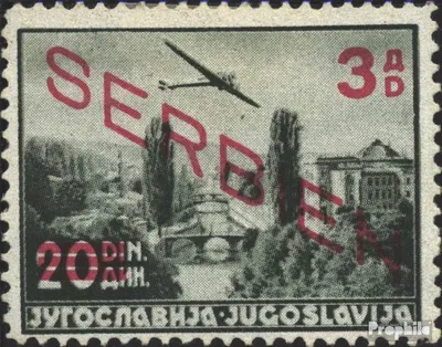 Produktbild von Briefmarken Serbien (Dt.Bes.2.WK.) 1941 Mi 27 postfrisch Aufdruckausgabe