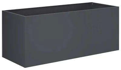 Produktbild von vidaXL Garten-Pflanzgefäß Anthrazit 80 x 40 x 40 cm