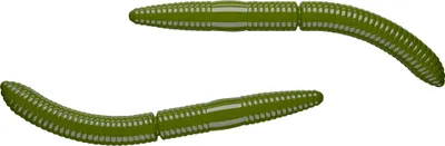 Produktbild von Libra Lures Fatty D´Worm (Olive)