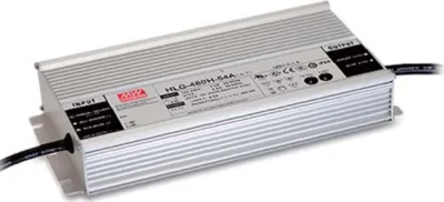 Produktbild von Meanwell MEAN WELL HLG-480H-24 - 480 W - IP20 - 90 - 305 V - 20 A - 24 V - 125 mm