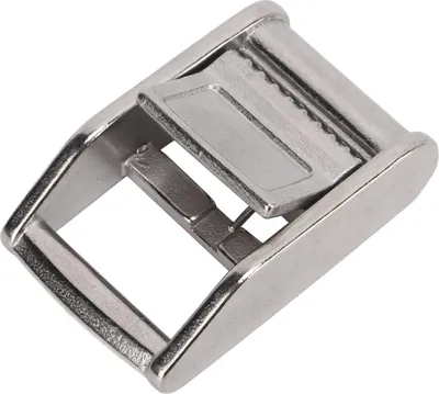 Productafbeelding van RVS nokkelklips voorkomen verschuiving, roestvrijstalen metalen drukgesp voor banden van 25 mm breed