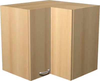 Produktbild von Eckhängeschrank Küche - 60 cm breit - Buche – Namu
