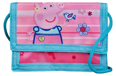 Produktbild von Peppa Tasche mit Reißverschluss, Hellblau und Pink