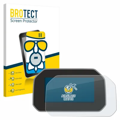 Produktbild von BROTECT Entspiegelungs Schutzglas für BMW R 1250 GS Adventure Connectivity TFT 6.5" Schutzfolie Panzer Folie Glas Display Schutz matt