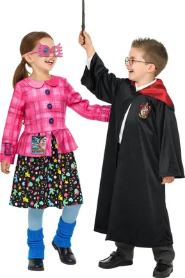 Produktbild von Harry Potter Umhang und Luna Lovegood Kostüm für Kinder bunt - Einheitsgröße