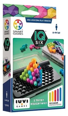 Obrázok produktu pre Smart Games IQ Six Pro - gra logiczna dla jednego gracza
