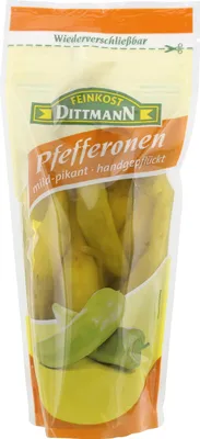 Produktbild von Feinkost Dittmann Pfefferonen Mild 250g