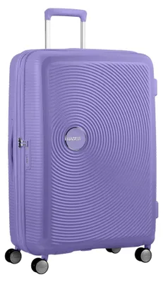 Produktbild von Hartschalenkoffer 77 cm in Lavendel mit Kofferanhängern