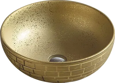 Produktbild von Mexen Briana Aufsatzwaschbecken 40 x 40 cm, Gold - 22064052
