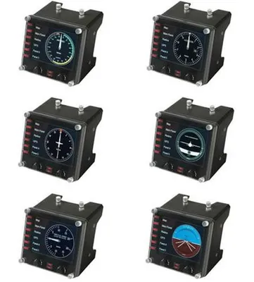 Produktbild von Logitech Saitek Pro Flight Instrument Panel - Flugsimulator-Instrumentenbrett
