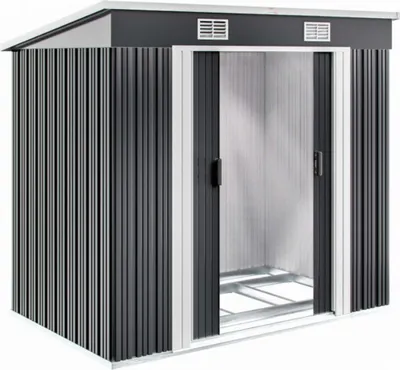 Immagine prodotto di Casetta per attrezzi da giardino L, 196x122x182cm, antracite