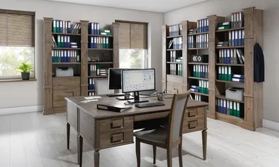 Obrázek produktu pro Design Kancelářský stůl Kancelářský stůl Regálová skříň Spisové stoly Kancelářský nábytek