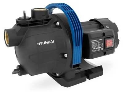 Produktbild von HYUNDAI Gartenpumpe GP80037 (800W, 3.600 l/h, Förderhöhe max. 40m, Ansaughöhe max. 7m)