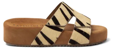 Produktbild von Lazamani Mille Damen Pantoletten Zebra Größe 39