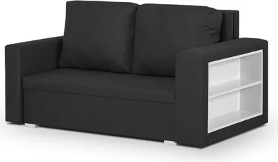 Produktbild von 2-Sitzer-Sofa mit Schlaffunktion MILO1 - Graphit