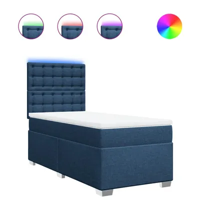 Immagine prodotto di Giroletto a Molle con Materasso Blu 90x200 cm inTessuto