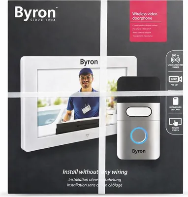 Immagine prodotto di Videocitofono senza fili con campanello wireless, telecamera HD e monitor