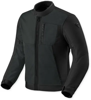 Immagine prodotto di Giacca da moto in tessuto impermeabile Revit Highcrest H2O, nera, 4XL