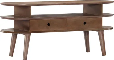 Zdjęcie produktu dla vidaXL Szafka pod TV 110×35×50 cm lite drewno akacjowe