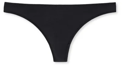 Produktbild von Schiesser Damen String Invisible Lace - schwarz - Größe 34